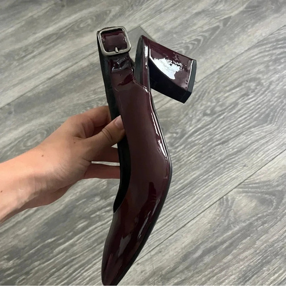 AGL burgundy pumps for women - Picture 8 of 9